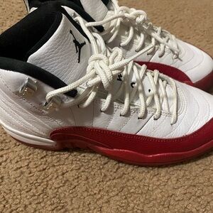 Jordan Kids Sneakers White and Red